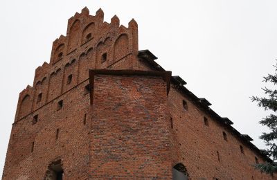 Château médiéval à vendre Barciany, Wiosenna, Varmie-Mazurie:  Détails