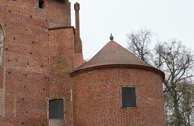 Château médiéval à vendre Barciany, Wiosenna, Varmie-Mazurie:  