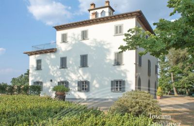 Propriétés, Villa près d'Arezzo avec vignoble et oliveraie