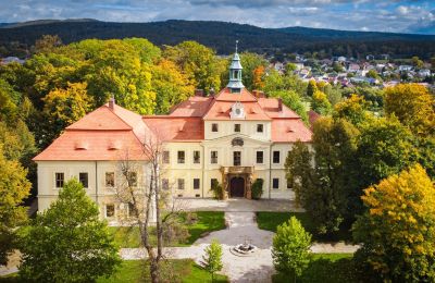 Kasteel te koop Mirošov, Zámek Mirošov, Plzeňský kraj, Vooraanzicht