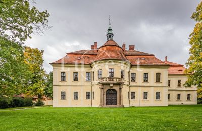 Kasteel te koop Mirošov, Zámek Mirošov, Plzeňský kraj, Achteraanzicht