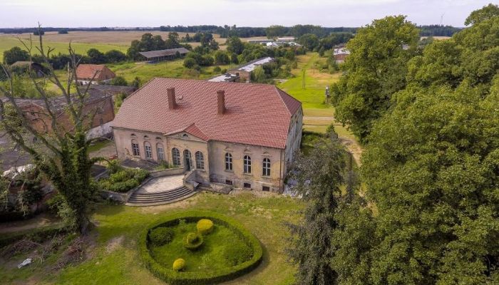 Kasteel te koop Przybysław, West-Pommeren,  Polen