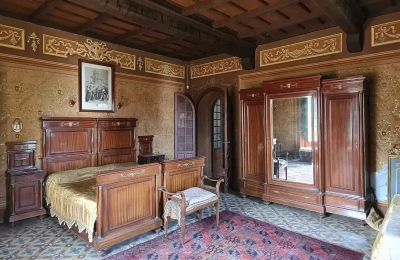 Château à vendre Cavallirio, Piémont:  Chambre à coucher