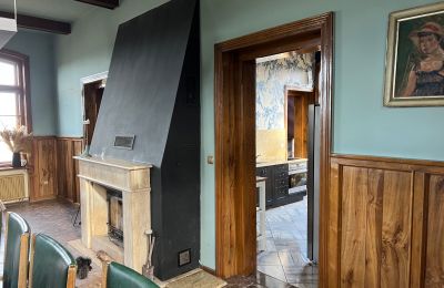 Villa historique à vendre Chmielniki, Cujavie-Poméranie:  Salon