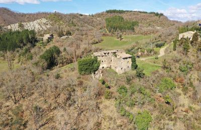 Château médiéval à vendre 06026 Pietralunga, Ombrie:  