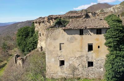 Château médiéval à vendre 06026 Pietralunga, Ombrie:  Vue extérieure