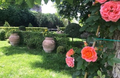 Historische villa te koop Lazio, Tuin