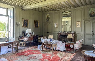 Château à vendre Le Mans, Pays de la Loire:  Salle de séjour