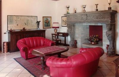 Villa historique à vendre Belgirate, Piémont:  Salle de séjour