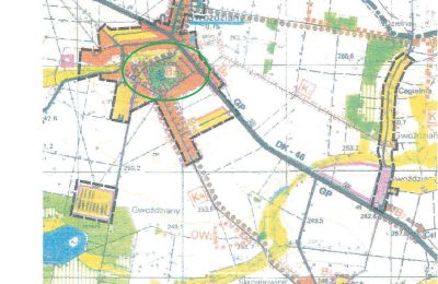 Kasteel te koop Gwoździany, Spółdzielcza 4a, Silezië, Plattegrond