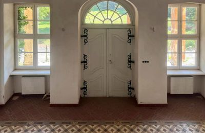 Kasteel te koop powiat gorzowski, gmina Witnica, Dąbroszyn, Pałac w Dąbroszynie, Lubusz, Ingang