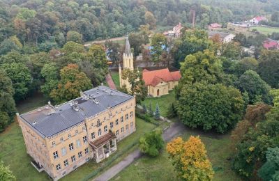 Kasteel te koop powiat gorzowski, gmina Witnica, Dąbroszyn, Pałac w Dąbroszynie, Lubusz, © Stowarzyszenie Templum