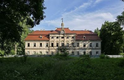 Kasteel te koop Grodziec, Neder-Silezië, Vooraanzicht