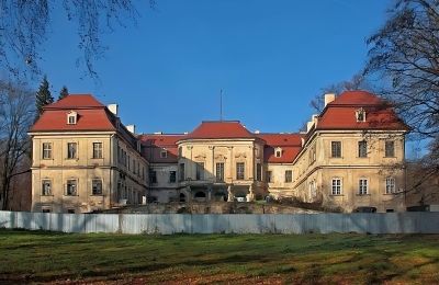 Kasteel te koop Grodziec, Neder-Silezië, Achteraanzicht