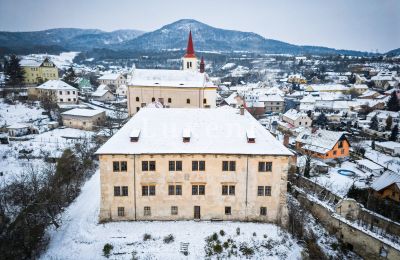 Kasteel te koop Žitenice, Zámek Žitenice, Ústecký kraj, Dronefoto