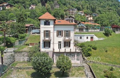 Propriétés, Villa Art Nouveau avec vue panoramique, près d'Argegno