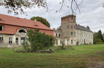 Château à vendre Cecenowo, Pałac w Cecenowie, Poméranie:  Vue frontale