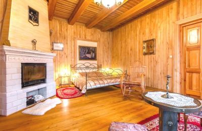 Landhuis te koop Paplin, Dwór w Paplinie, Mazovië, Interieur 2