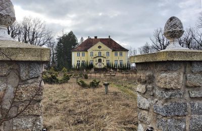 Manoir à vendre Drawno, Poméranie occidentale:  Vue frontale