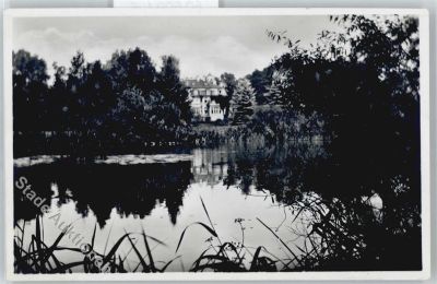 Kasteel te koop Brzeźnica, Bobrzańska 1, Lubusz, Widok od strony stawu