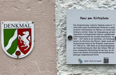 Herenhuis te koop 53945 Blankenheim, Nordrhein-Westfalen, Beschilderung der Denkmäler in Blankenheim