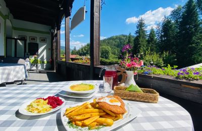 Historisch vastgoed te koop Kowalowa, Neder-Silezië, Taras restauracyjny front
