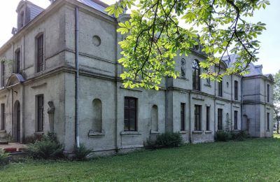 Kasteel te koop Więsławice, Koejavië-Pommeren, Achteraanzicht