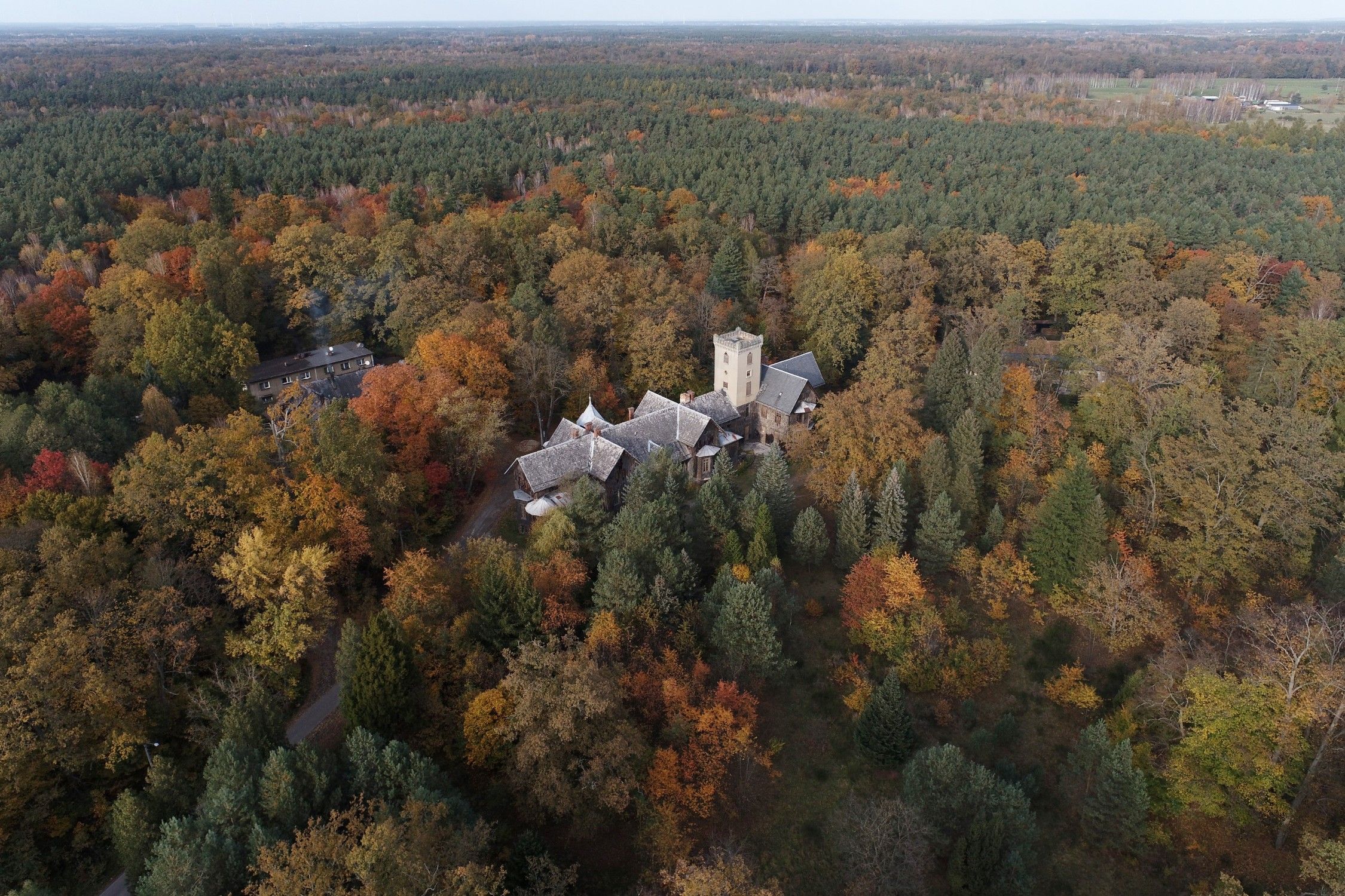 Photos Pavillon de chasse en forêt - propriété unique en Europe