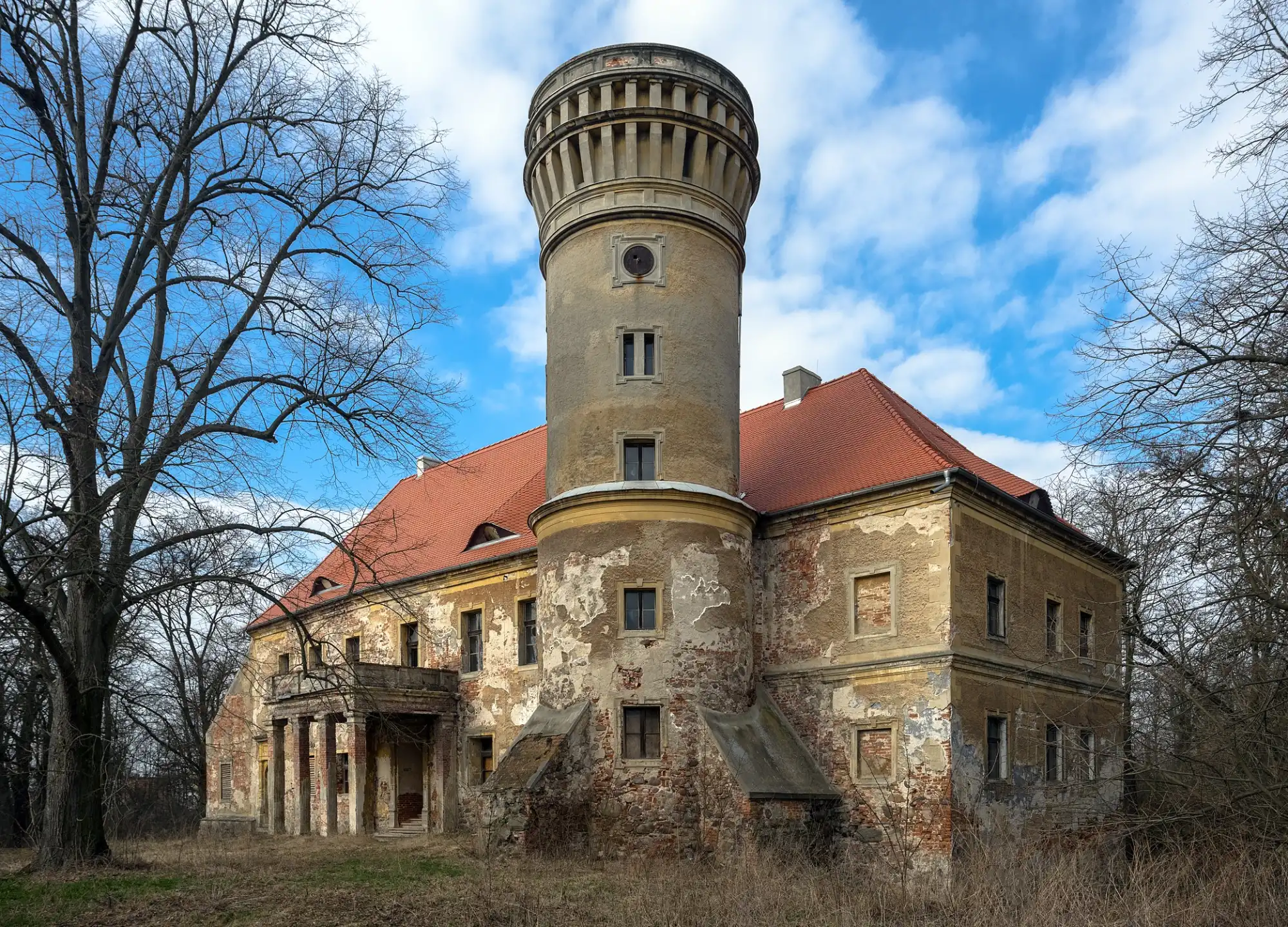 Photos Schloss Osten in Niederschlesien - Pałac w Osetnie