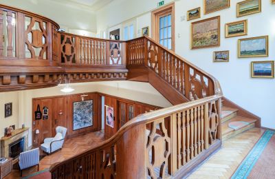 Kasteel appartement te koop Gera, Vollersdorfer Str. 56, Thüringen, Groot trappenhuis