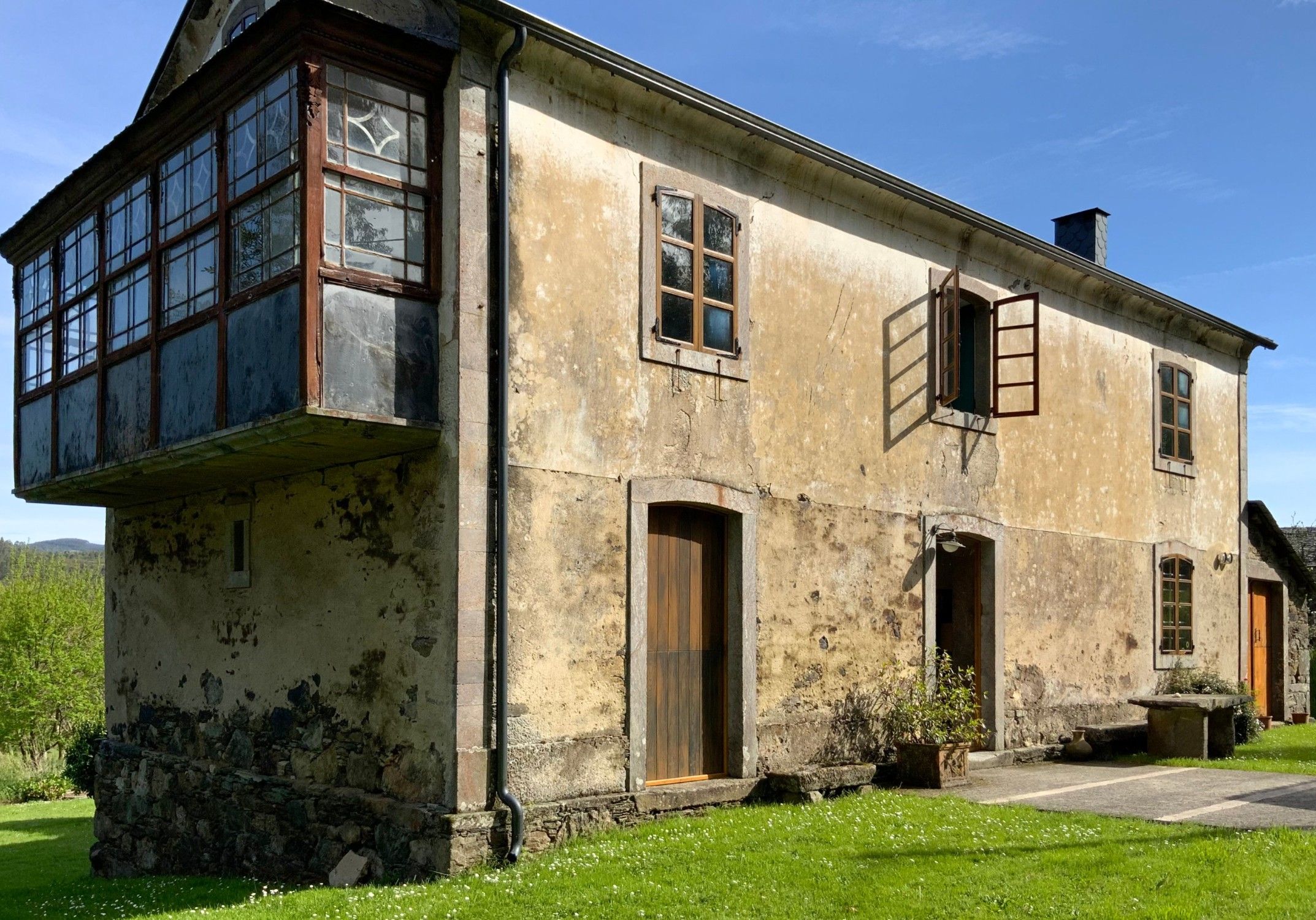Maison en pierre à Moeche, Galice - Beau projet de rénovation