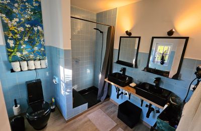 Kasteel te koop Astenet, Wallonie, Gästehaus  Badezimmer 
