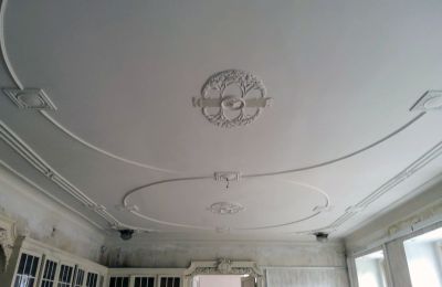 Château à vendre Gościeszyn, Pałac w Gościeszynie, Grande-Pologne, Plafonds décoratifs