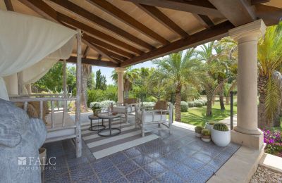 Landelijk pand te koop Cas Concos des Cavaller, Balearen, Ansicht Terrasse