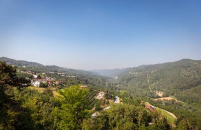 Historische villa te koop Bosia, Via Rutte  2, Piemonte, Uitzicht 