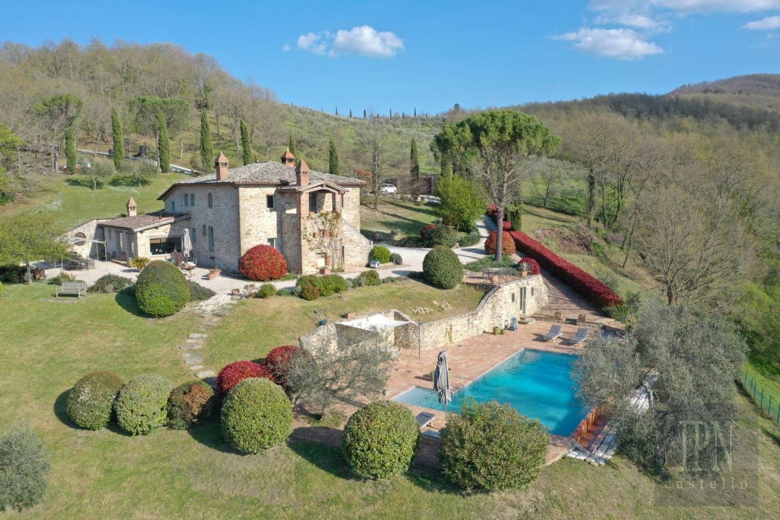 Photos Casa Vecchia - Propriété de campagne en Ombrie en position panoramique
