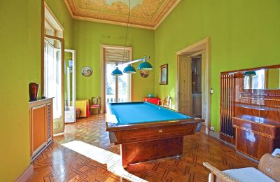 Demeure historique à vendre Ligurie, Salle de billard