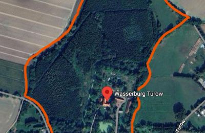 Burcht te koop 18513 Glewitz, Mecklenburg-Vorpommern, Grundstückseinzeichnung-Quelle: google-maps