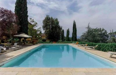 Château médiéval à vendre Vicchio, Toscane, Piscine