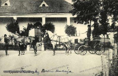 Manoir à vendre Trnavský kraj, okres Hlohovec, Koplotovce, Frídeský kaštieľ, Région de Trnava, Vue historique