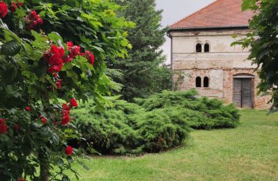 Manoir à vendre Trnavský kraj, okres Hlohovec, Koplotovce, Frídeský kaštieľ, Région de Trnava, Jardin