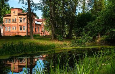 Manoir à vendre Virķēni, Virķēnu muiža, Vidzeme, Lac/étang