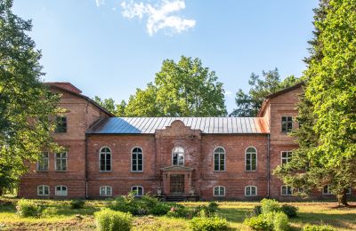 Manoir à vendre Virķēni, Virķēnu muiža, Vidzeme, Vue frontale