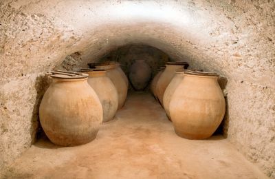 Historische huizen in Castilië: Casa de la Cúpula, Wijnkelder