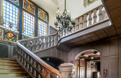 Historische panden, Historische villa te koop in Berlijn-Grunewald met directe ligging aan het meer