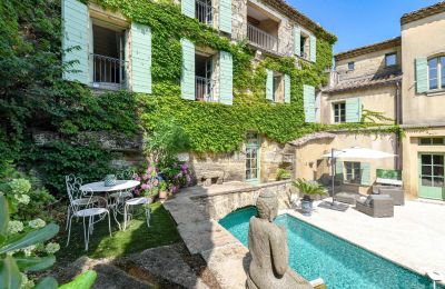 Propriété historique à vendre Uzès, Occitanie, Vue de l'arrière