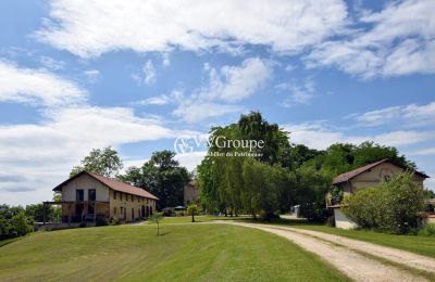 Biens historiques, Domaine de tourisme, 5 gîtes, un château à rénover sur 1,8 hectares, sud-Gers