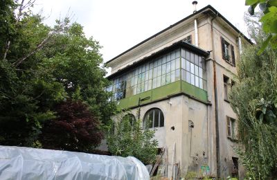 Historische villa te koop Faido, Ticino, Vista estrna cucina veranda