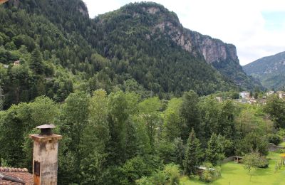 Historische villa te koop Faido, Ticino, vista dal tetto/terrazza