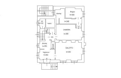 Demeure historique à vendre 28838 Stresa, via Principe di Piemonte, Piémont, Floorplan Groundfloor